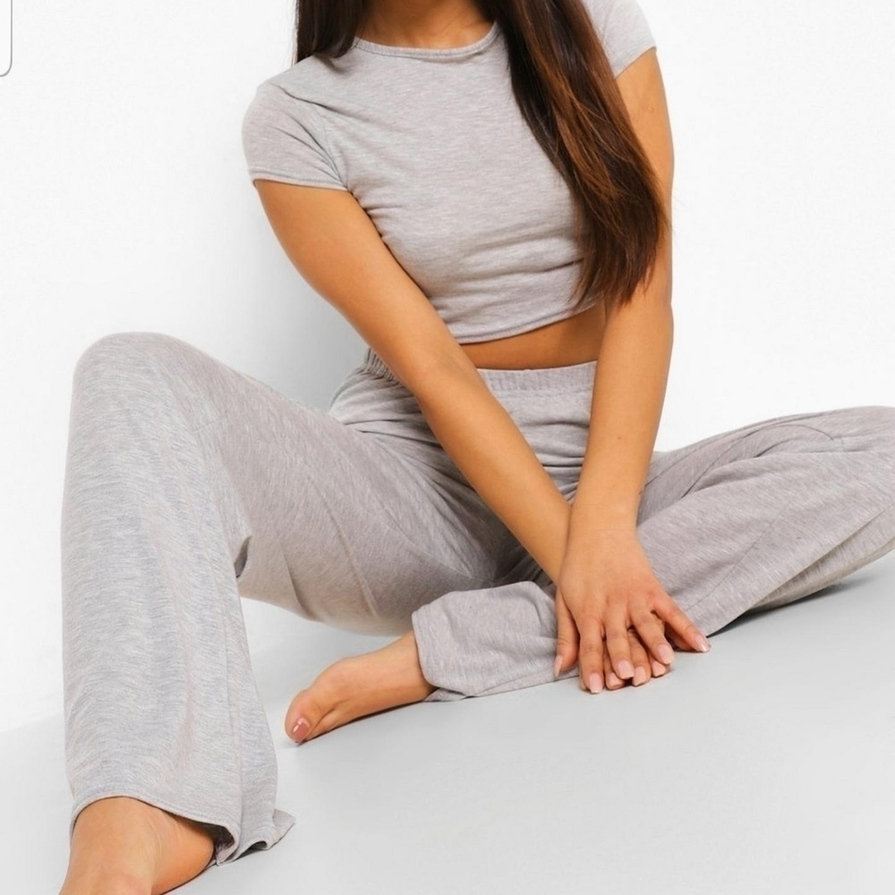 BIN#14 - Crop Top and Wide Leg Trouser PJ Set